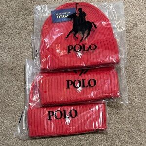 Ralph Lauren Vibrant Red Knit Set